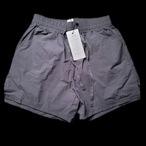 Women's Size Small Dark Grey Shorts Elastic Waist Brand XJCT